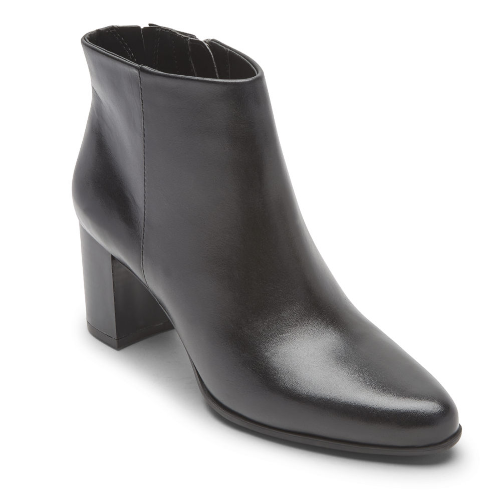 Rockport Booties For Womens Black - Camdyn - LF4203791